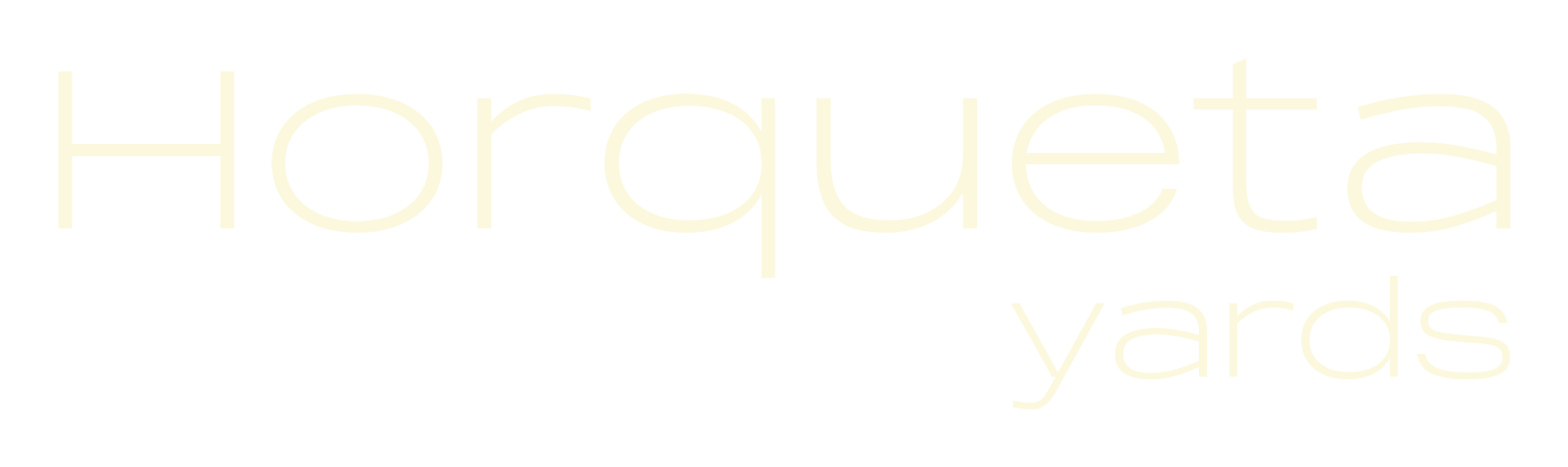 Horqueta yards