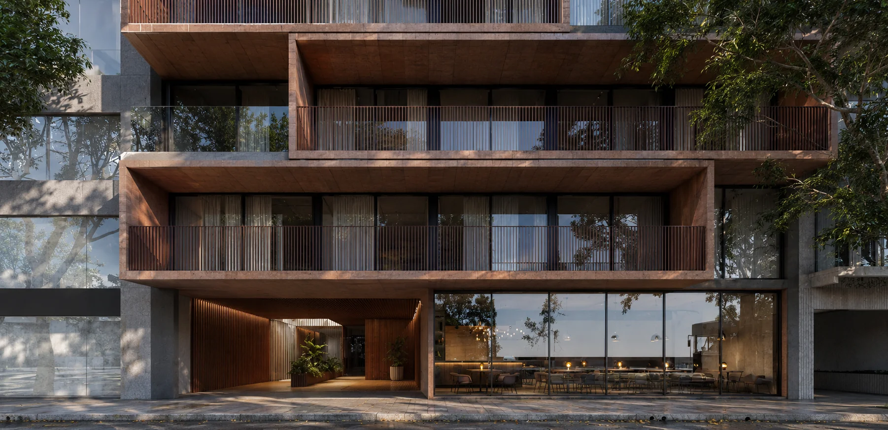 Legard Soho — el acceso sobre Scalabrini Ortiz